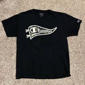 Champion Classic Black Tee